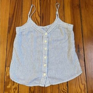 Abercrombie button down tank